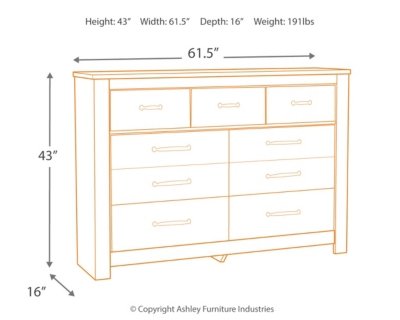 Bellaby King Panel Storage Bed, Dresser, Mirror and Nightstand - Image 9