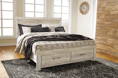 Bellaby King Storage Bed and 2 Nightstands - Image 4