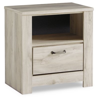 Bellaby King Panel Storage Bed, Dresser, Mirror and Nightstand - Image 4
