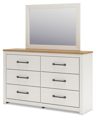 Linnocreek Full Panel Headboard, Dresser and Mirror - Image 5