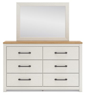 Linnocreek Full Panel Headboard, Dresser and Mirror - Image 4