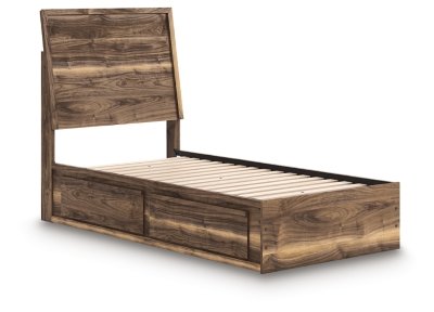 Darcalli Twin Panel Bed with Storage - Image 9