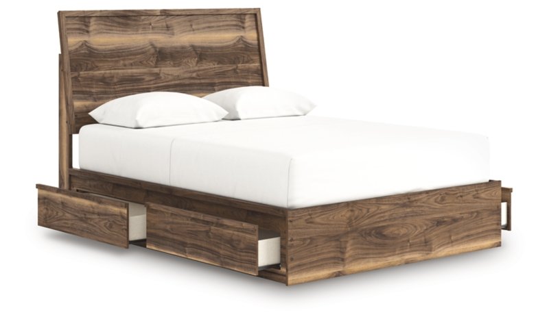 Darcalli Queen Panel Bed with Storage - Image 4