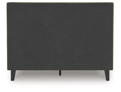 Darcalli Full Upholstered Bed with Roll Slats - Image 5