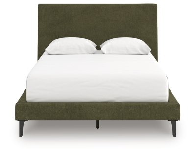 Darcalli Full Upholstered Bed with Roll Slats - Image 3