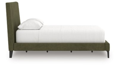 Darcalli Full Upholstered Bed with Roll Slats - Image 4