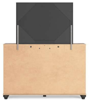 Nanforth King Panel Bed, Dresser, Mirror and Nightstand - Image 7