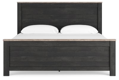 Nanforth King Panel Bed, Dresser, Mirror and Nightstand - Image 11