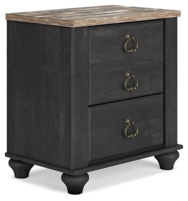 Nanforth King Panel Bed, Dresser, Mirror and Nightstand - Image 16