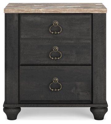 Nanforth King Panel Bed, Dresser, Mirror and Nightstand - Image 18