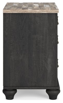 Nanforth King Panel Bed, Dresser, Mirror and Nightstand - Image 22