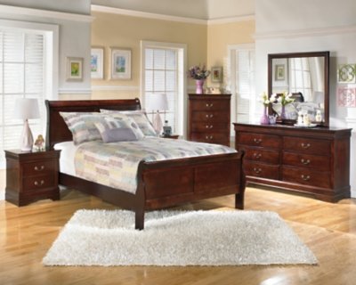 Alisdair Full Sleigh Bed, Dresser, Mirror, Chest and Nightstand - Image 12
