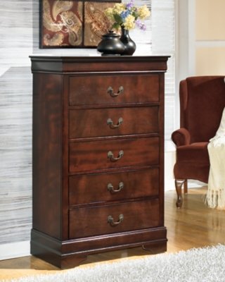 Alisdair King Sleigh Bed, Dresser, Mirror and Chest - Image 6