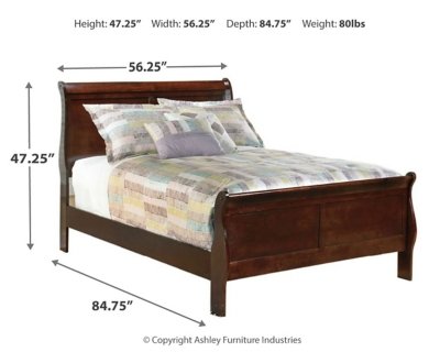 Alisdair Full Sleigh Bed - Image 5