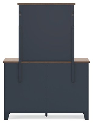 Landocken Full Panel Headboard, Dresser and Mirror - Image 7