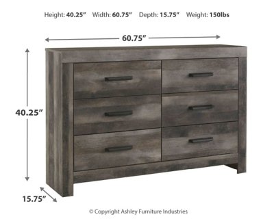 Wynnlow Twin Panel Bed, Dresser and Nightstand - Image 8