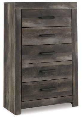 Wynnlow Queen Panel Bed, Dresser, Mirror, Chest and 2 Nightstands - Image 4