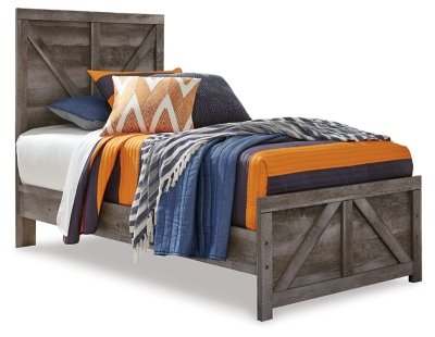 Wynnlow Twin Crossbuck Panel Bed - Image 4