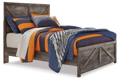 Wynnlow Full Crossbuck Panel Bed - Image 4