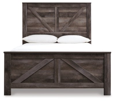 Wynnlow Queen Crossbuck Panel Bed, Chest and Nightstand - Image 5