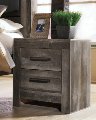 Wynnlow King Crossbuck Panel Bed, Dresser, Mirror and Nightstand - Image 13