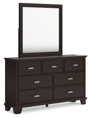 Covetown Full Panel Bed, Dresser, Mirror, Chest and Nightstand - Image 3