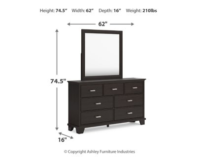 Covetown Queen Panel Bed, Dresser, Mirror and Nightstand - Image 18