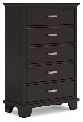 Covetown Full Panel Bed, Dresser, Mirror, Chest and Nightstand - Image 9