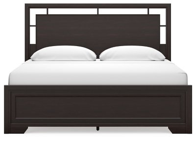 Covetown King Panel Bed, Dresser, Mirror and Nightstand - Image 9