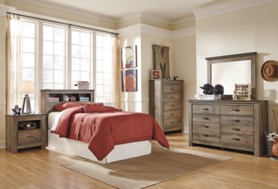 Trinell Twin Bookcase Headboard - Image 4