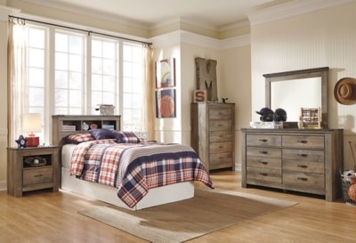 Trinell Twin Bookcase Headboard - Image 5