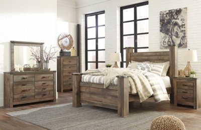 Trinell Queen Poster Bed - Image 6