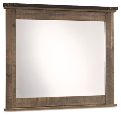 Trinell Queen Poster Bed, Dresser, Mirror, Chest and 2 Nightstands - Image 3