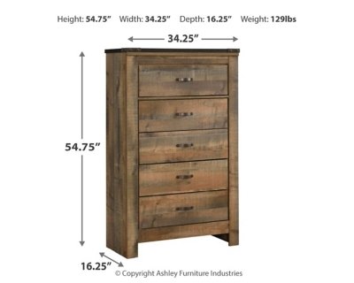 Trinell Chest of Drawers - Image 5