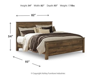 Trinell King Panel Bed and Nightstand - Image 4