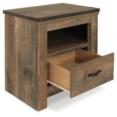 Trinell Queen Panel Bed, Chest and 2 Nightstands - Image 8