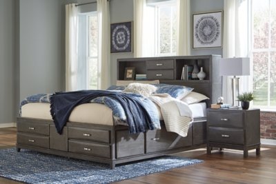 Caitbrook California King Storage Bed, Dresser and 2 Nightstands - Image 12