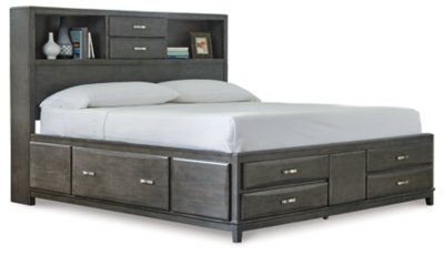 Caitbrook California King Storage Bed, Dresser, Mirror, and Nighstand - Image 3