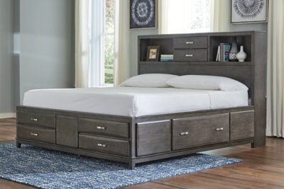 Caitbrook King Storage Bed with 8 Drawers - Image 3