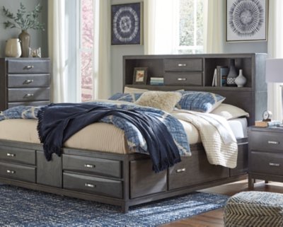 Caitbrook King Storage Bed, Chest and 2 Nightstands - Image 9