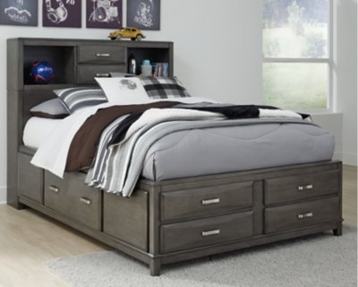 Caitbrook Full Storage Bed with 7 Drawers - Image 3