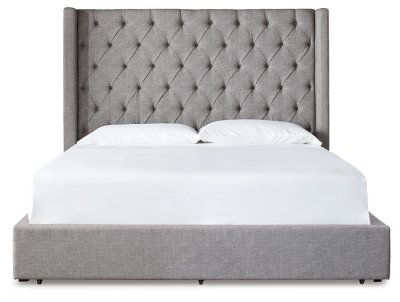 Sorinella King Upholstered Bed with 1 Large Storage Drawer - Image 6