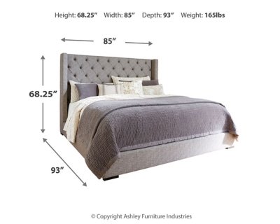 Sorinella California King Upholstered Bed - Image 5