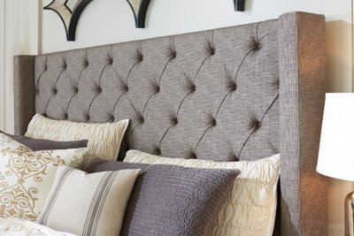 Sorinella King Upholstered Bed with 1 Large Storage Drawer - Image 9