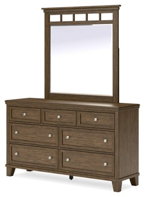 Shawbeck King Panel Bed, Dresser and Mirror - Image 8