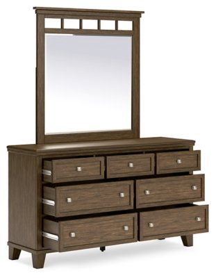 Shawbeck King Panel Bed, Dresser, Mirror and Nightstand - Image 4