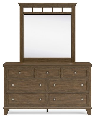 Shawbeck Dresser and Mirror - Image 5