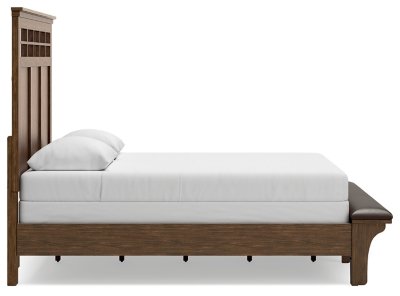 Shawbeck Queen Panel Bed, Dresser, Mirror and Nightstand - Image 12