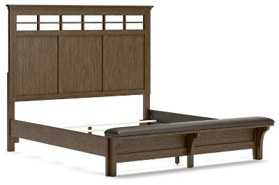 Shawbeck King Panel Bed, Dresser, Mirror and Nightstand - Image 11