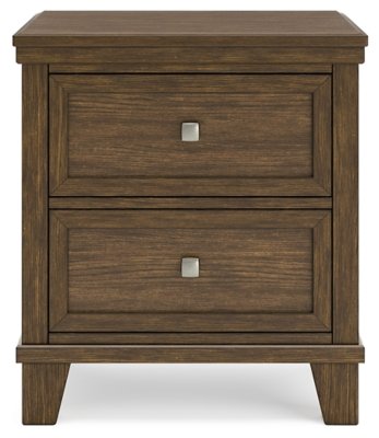 Shawbeck King Panel Bed, Dresser, Mirror and Nightstand - Image 16
